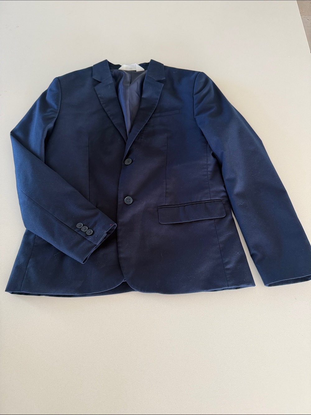 H&M Navy Blue Kid's Single-Breasted Blazer